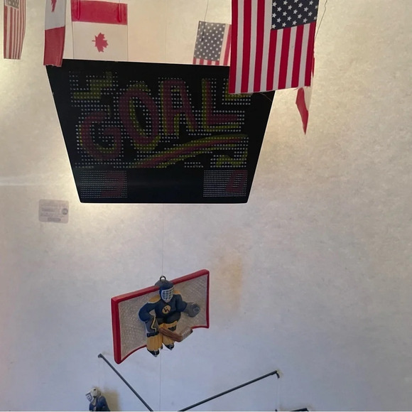 🏒  Score with Style! Hockey Decorative Mobile for Your Space 🚨 - Picture 4 of 16